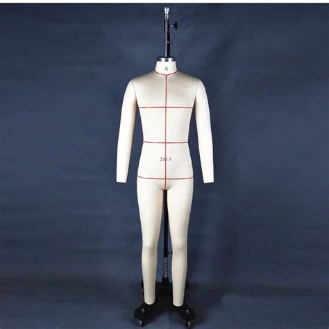 Male Adjustable Dress Form Tailoring Tailors Models Dummy Fitting