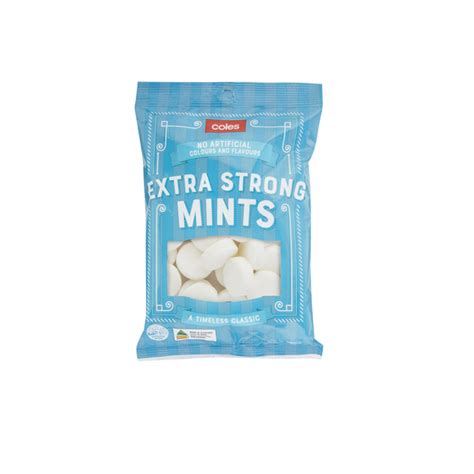 Buy Coles Extra Strong Mints 200g Coles