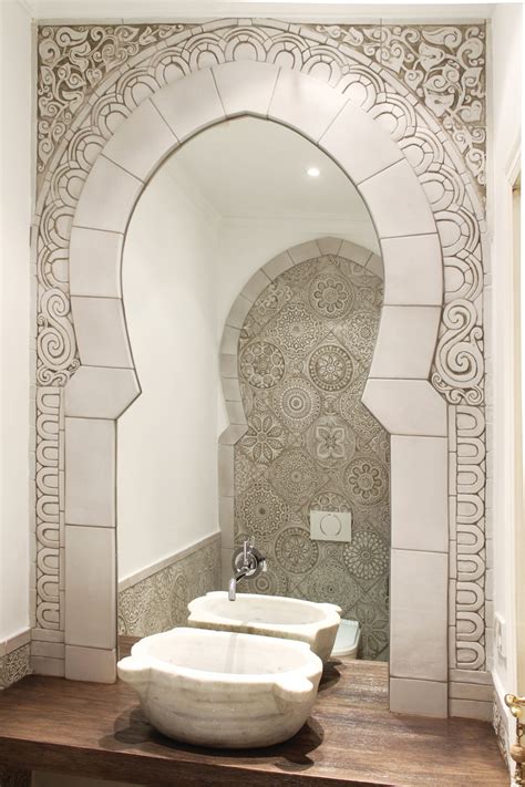 Moroccan Style Bathroom Flooring Moroccan Style Bathroom In Cape Cod