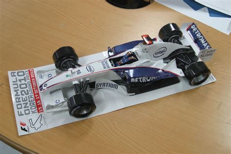 Papercraft Printable Paper F1 Car Template Goimages Head