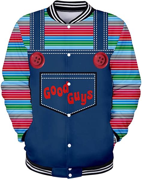 Unisex Good Guys Chucky Sweatshirts Trend Wild Fashion Coat Spring And