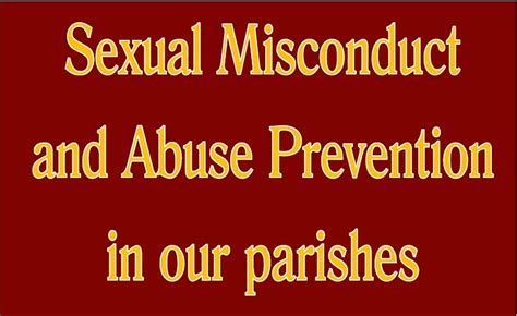 Sexual Misconduct Prevention Diocese Of New York And New Jersey Oca