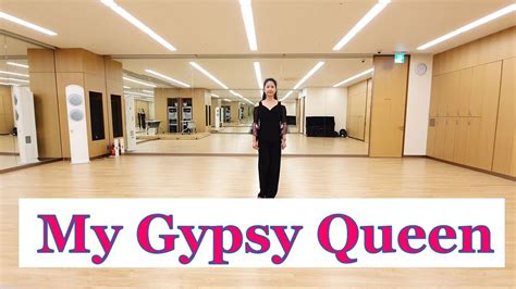 My Gypsy Queen Line Dance Improver Level Youtube
