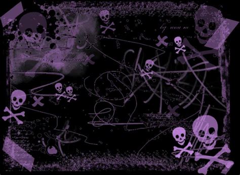 Free Download Is The Great Emo Skull Black White Wallpaper Background