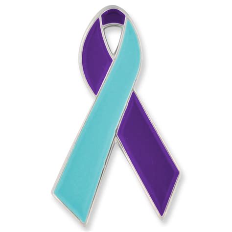 Pinmarts Suicide Prevention Awareness Ribbon Enamel Lapel Pin Ebay