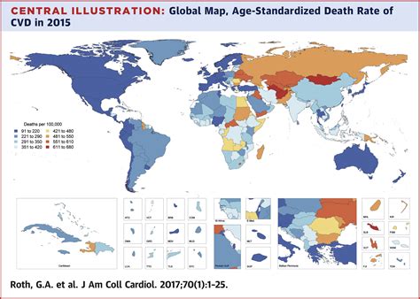 Global Regional And National Burden Of Cardiovascular Diseases For 10