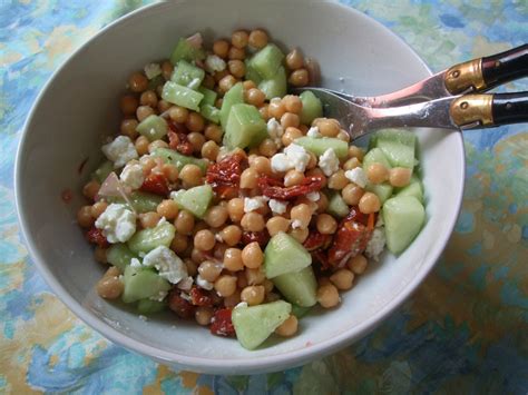 Salade de pois chiches mais c est pas tout Cuisine miame