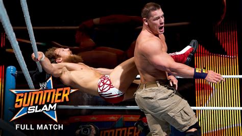 Full Match John Cena Vs Daniel Bryan Wwe Title Match Summerslam 2013 Youtube