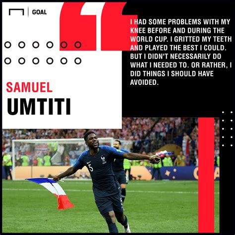 Barcelona defender samuel umtiti celebrated france's world cup victory at the stade de france with some the goal from samuel umtiti that secured france's place in the 2018 fifa world cup final! Samuel Umtiti transfer news: The miserable season of Barcelona defender | Sporting News Canada