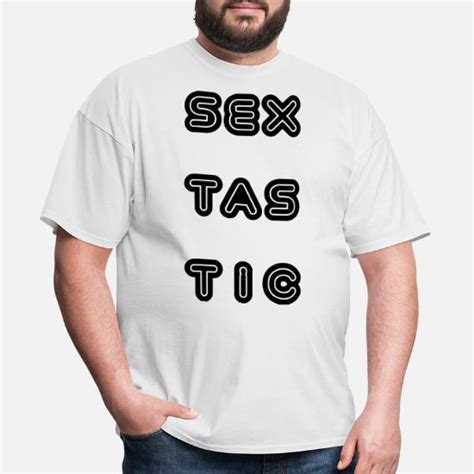 Sexy Pin Up Lingerie Girl With Message Sextastic Mens T Shirt