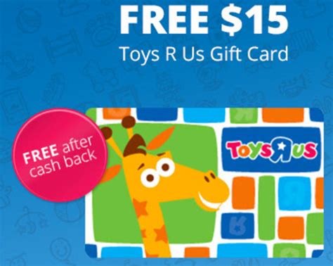 Hurry Free 15 Toys R Us T Card The Thrifty Couple