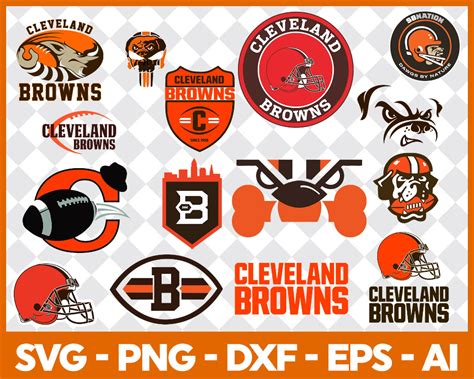 Cleveland Browns Svgsvg Files For Silhouette Files For Cricut Svg