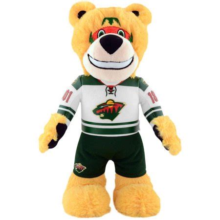The minnesota wild is a professional ice hockey team based in saint paul NHL Minnesota Wild Mascot Nordy 10" Plush Figure - Walmart.com