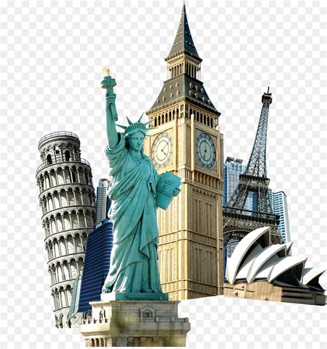Statue Of Liberty Eiffel Tower Travel Tourism World