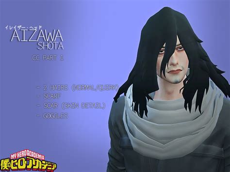 Sims 4 Aizawa Hair