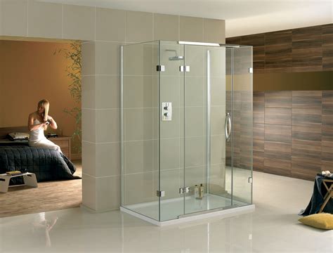 Aquadart Inline 3 Sided Hinged Door Shower Enclosure 1400 X 900