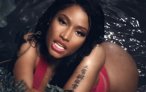 Nicki Minaj Posts Sexy Behind The Scenes Photos From Only Music Video