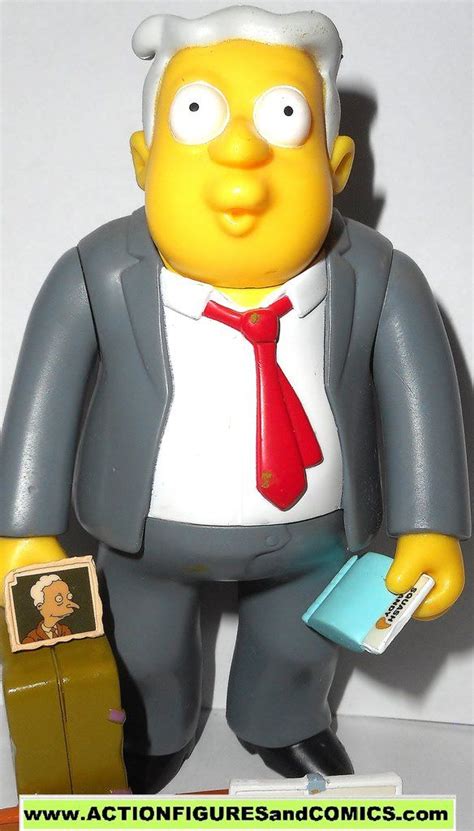 Simpsons Larry Burns Playmates Toys 2003 Series 11 Toy Action Figure