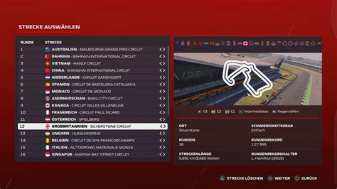 F1 2020 Setups Für Alle Strecken Im F1 Rennkalender