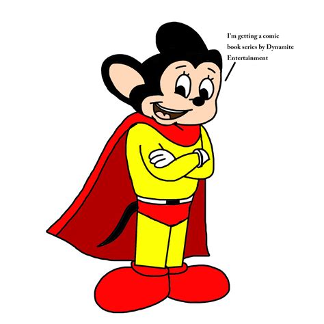 Mighty Mouse Will Get A New Comic Book Series By Mega Shonen One 64 On