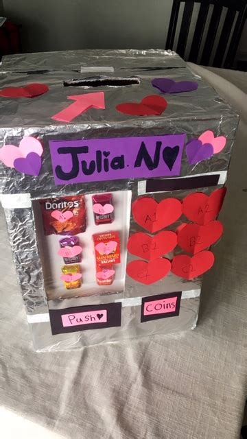 How To Make A Valentine’s Box Vending Machine