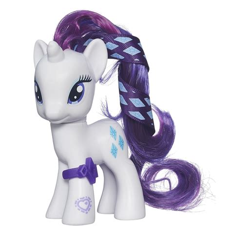 Rarity is white just like her pony counterpart and she has gorgeous purple hair. Cutie Mark Magic Ribbon Hair Singles Listed on Amazon ...