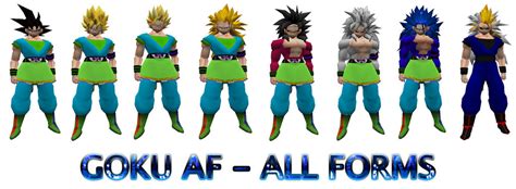 Goku Af All Forms Final Version By Hakaigod On Deviantart