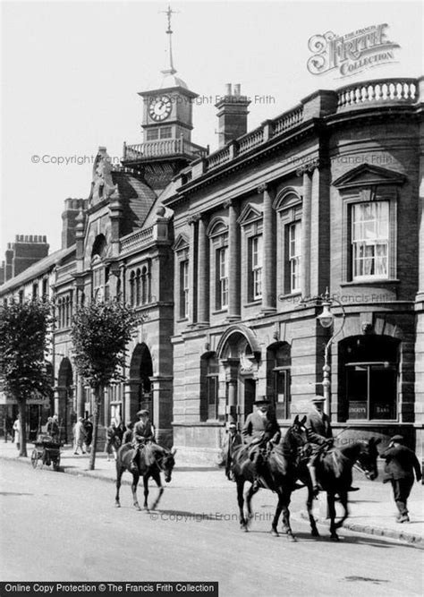 Photo Of Minehead Gentlemen Riding On The Parade 1927