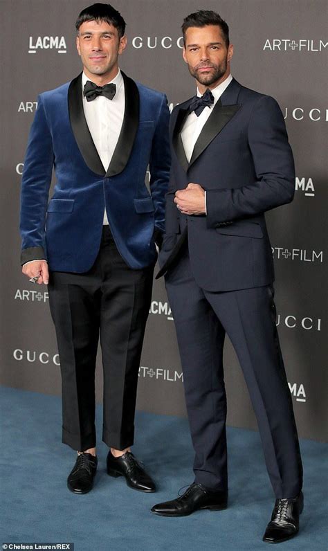 Ricky Martin And Husband Jwan Yosef Are Styling Dads At LA Gala Looking Dapper Ricky Martin