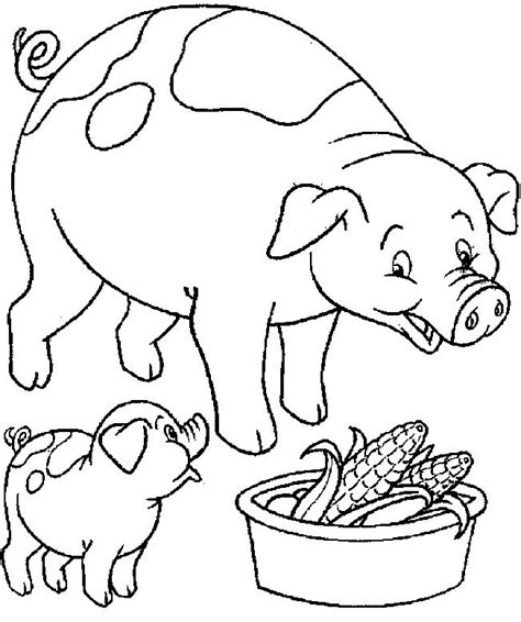 Colorir Desenhos Pintar E Imprimir Animais Porcos 67 Az Dibujos