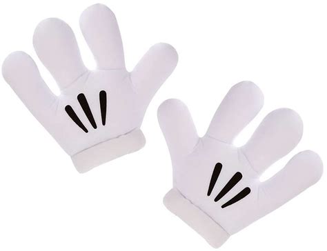 Disney Mickey Mouse Gloves Exclusive Costume Accessory For Adults Toywiz