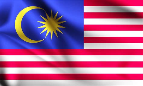 Bandera 3d Malasia 1229072 Vector En Vecteezy