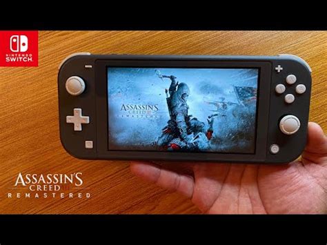 Assassins Creed Remastered Nintendo Switch Lite Gameplay Youtube