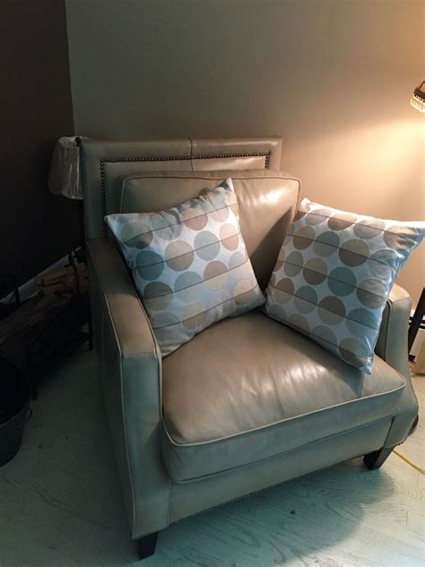 Check out our accent chairs selection for the very best in unique or custom, handmade pieces from our стулья и оттоманки shops. Cream-colored Bernhardt leather chair in my living room ...