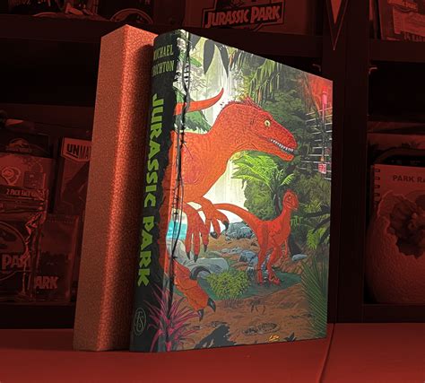 Jurassic Park Illustrated Novel By The Folio Society 4k Review