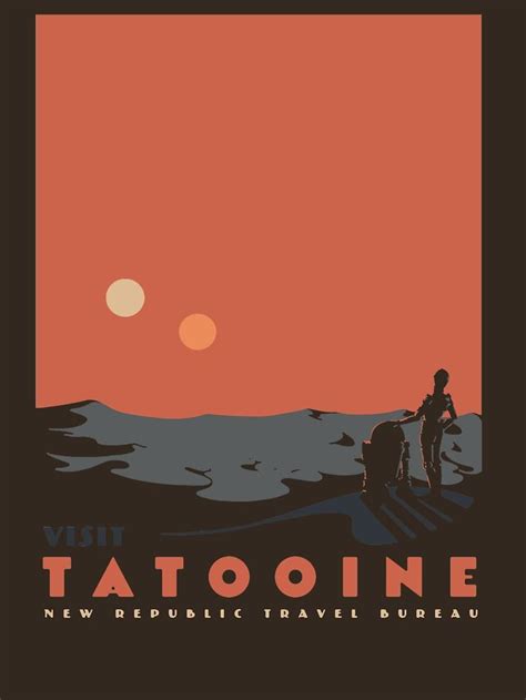 Visit Tatooine Essential T Shirt For Sale By Mathiole Star Wars