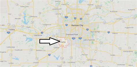 Where Is Olathe Kansas What County Is Olathe In Olathe Map Where