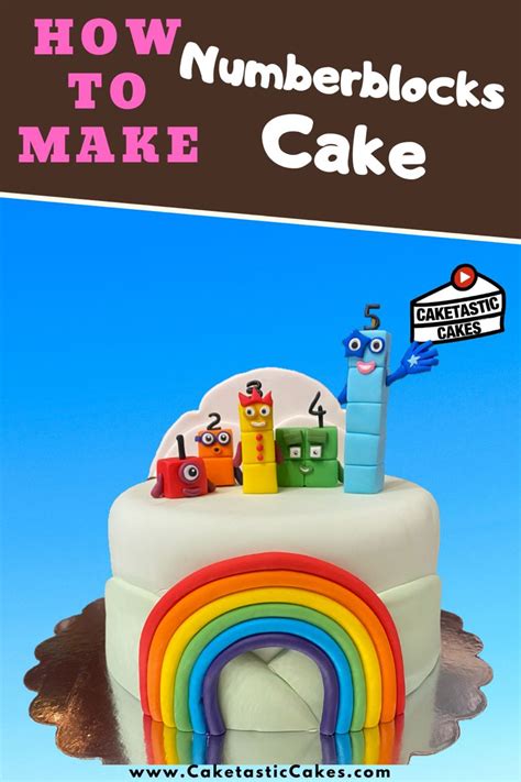Number Blocks Cake Tutorial Will Show You The Way To Make Your