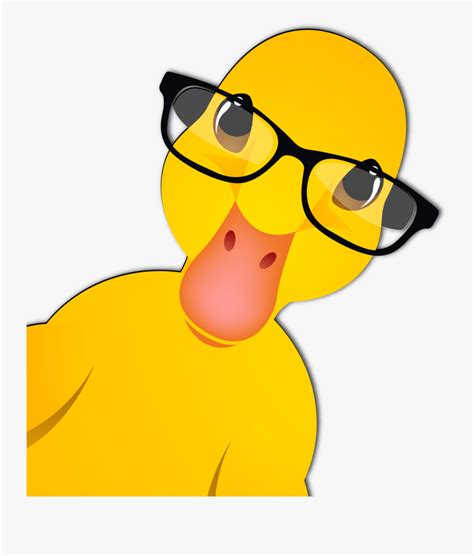 Funny Duck Svg