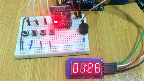 Make A Digital Clock Using Bit TM1637 Led Display Module And DS3231 RTC