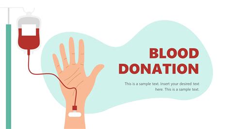 Blood Donation Powerpoint Template Slidemodel