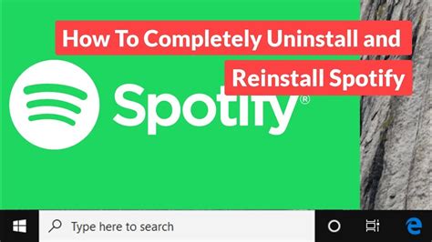 How To Completely Uninstall And Reinstall Spotify Tutorial Youtube