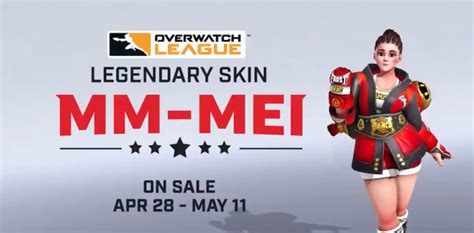 Overwatch Unveils Mm Mei Skin For Overwatch League May Melee
