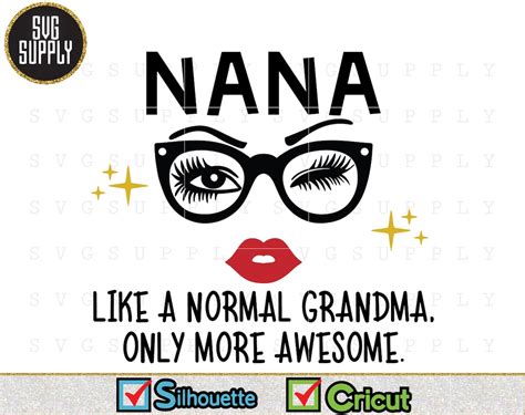 Grandma Svg Cut File Nana Svg By Svg Gallery Thehungr Vrogue Co