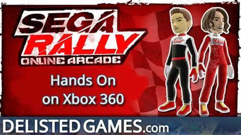 Sega Rally Online Arcade Xbox 360 Delisted Games Hands On Youtube