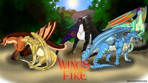 Wings Of Fire By Rhynobullraq Wings Of Fire Seawings Hd Wallpaper Pxfuel