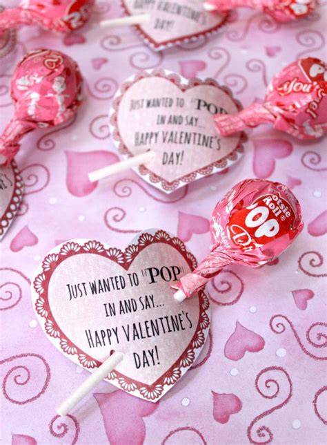 Tootsie “pop” Class Valentine Valentine Ts For Kids Homemade