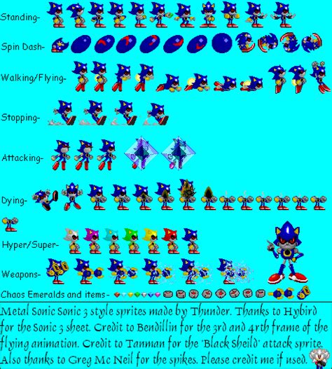 Pixilart Metal Sonic Sprite Sheet By Tuxedoedabyss03 Images