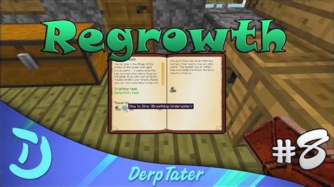 Modded Minecraft Lets Play Regrowth Ep8 Pearl Hunter Derptater