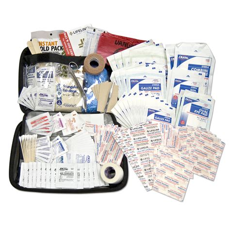 Lifeline First Aid Premium Hard Shell Foam First Aid Kit